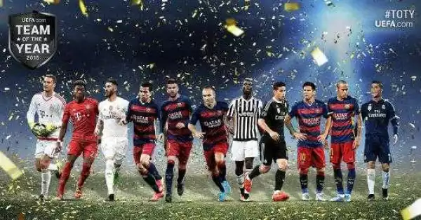Neymar, Ronaldo & Messi included as UEFA release 40 man shortlist for team of the year